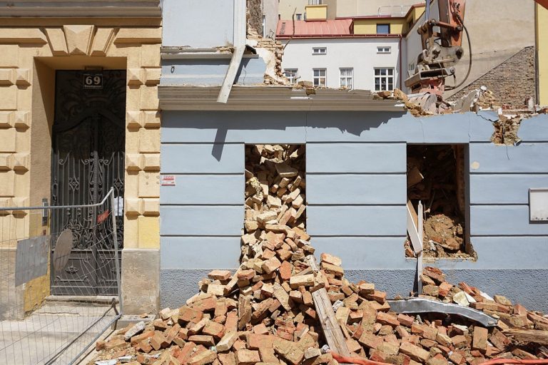 Gründerzeithaus Baumgasse 71 wird abgerissen, Wien-Landstraße