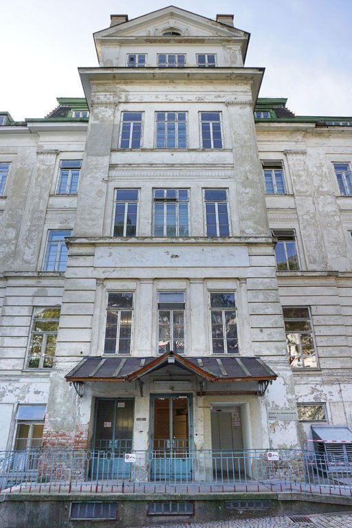 Ehemalige Kinderklinik des Wiener AKH, Architekt Emil Förster, Alsergrund (9. Bezirk)