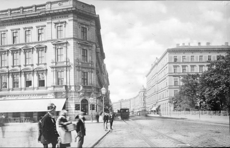 äußere Mariahilfer Straße um 1900, Wien