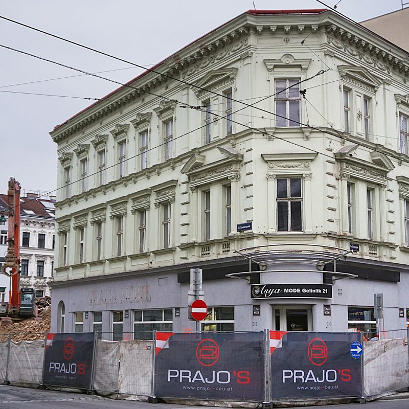Mehr über den Artikel erfahren Dreifach-Abriss in Ottakring