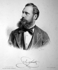 Porträt des Architekten Emil von Förster