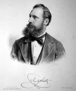 Porträt des Architekten Emil von Förster