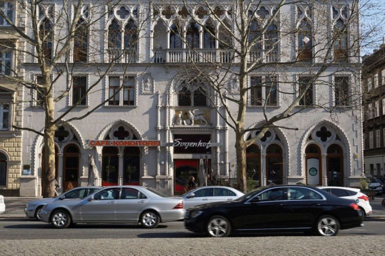 Dogenhof auf der Praterstraße in Wien-Leopoldstadt (2. Bezirk)