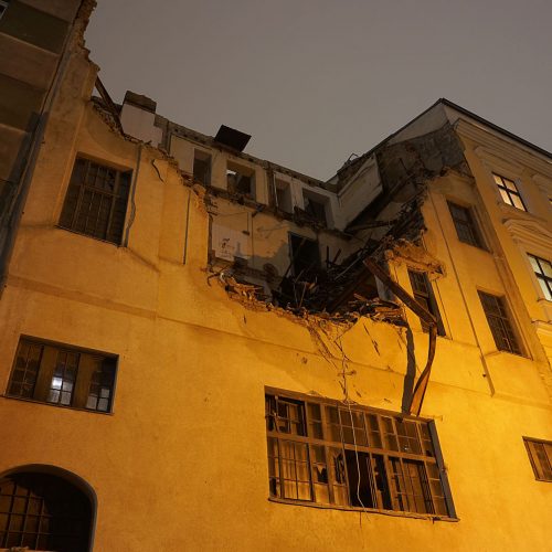Mehr über den Artikel erfahren Zerstört: Ein Gebäude aus dem jüdischen Wien verschwindet