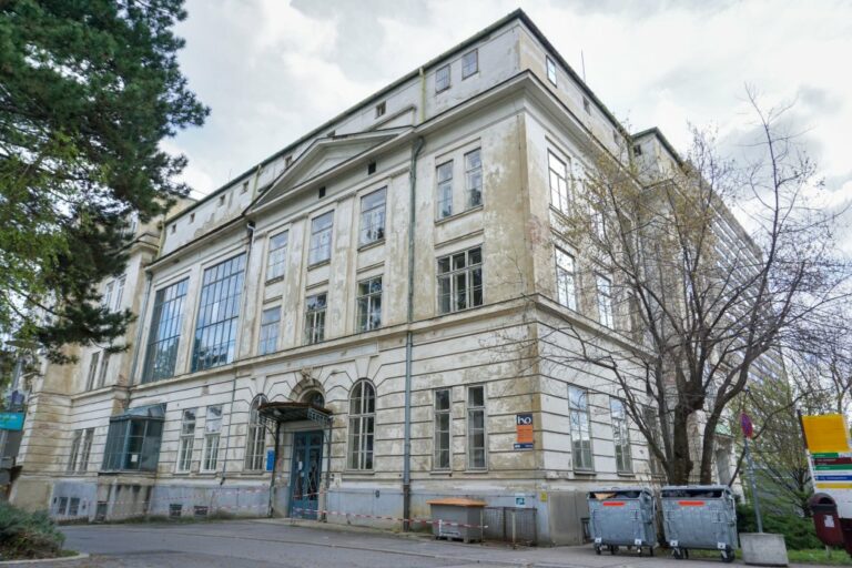 ehemalige Kinderklinik des Wiener AKH, Architekt: Emil Förster