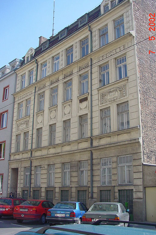 Tautenhayngasse 13 in Wien, Rudolfsheim-Fünfhaus, später abgebrochen