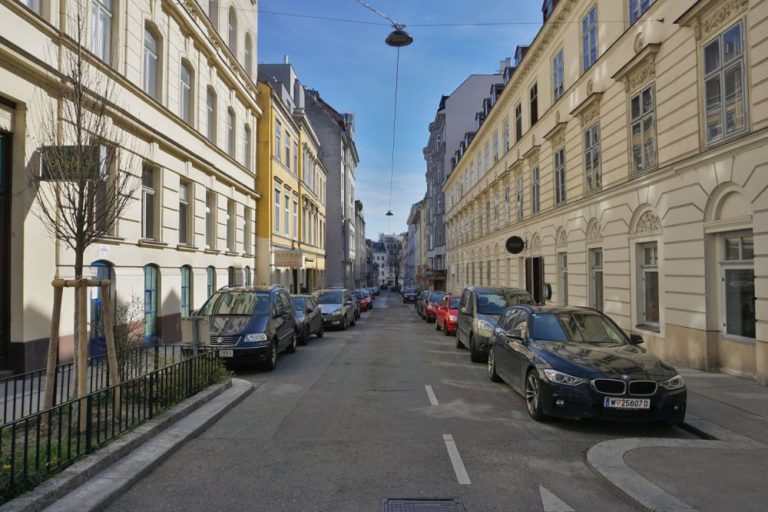 Marchettigasse in Wien-Mariahilf (6. Bezirk)