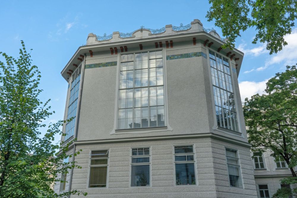 Jugendstilgebäude beim Wiener AKH, ehemalige Frauenkliniken, Architekt: Franz Berger