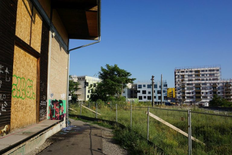 Nordbahnhalle vor dem Abriss, Bildungscampus, Nordbahnhof, Wien-Leopoldstadt