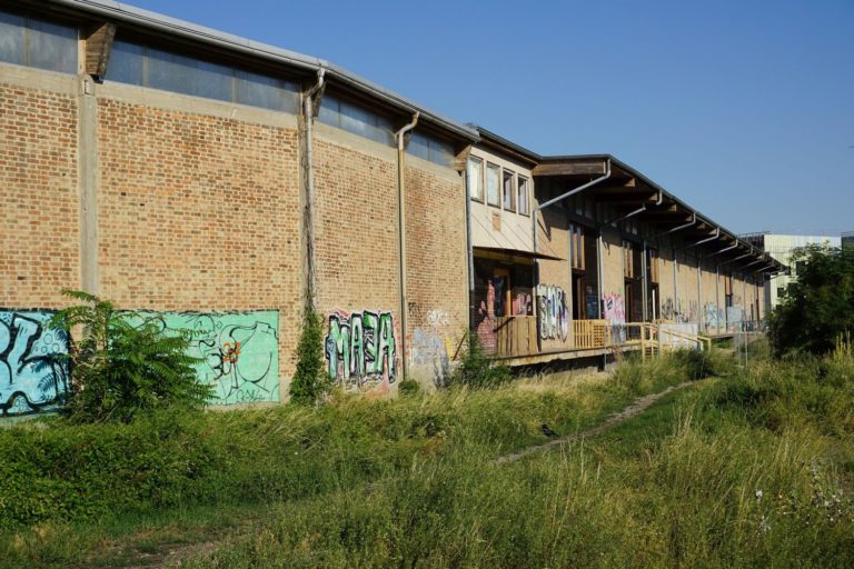 Nordbahnhalle vor dem Abriss 2019