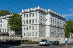 Ehemalige AKH-Frauenkliniken in der Spitalgasse 23, Wien-Alsergrund