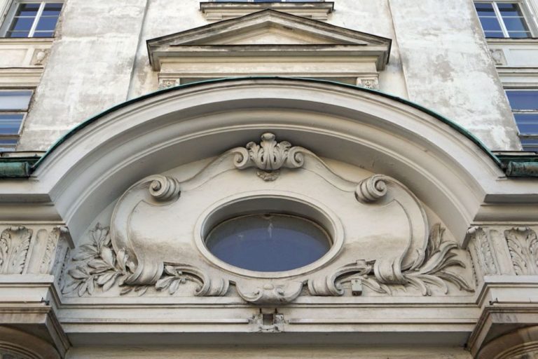 AKH Wien, I. Medizinische Klinik, Fassadendetail