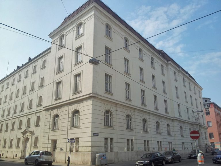 ehemaliger Jugendgerichtshof in Wien-Landstraße, abgerissen