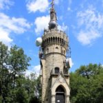 historischer Aussichtsturm in Wien