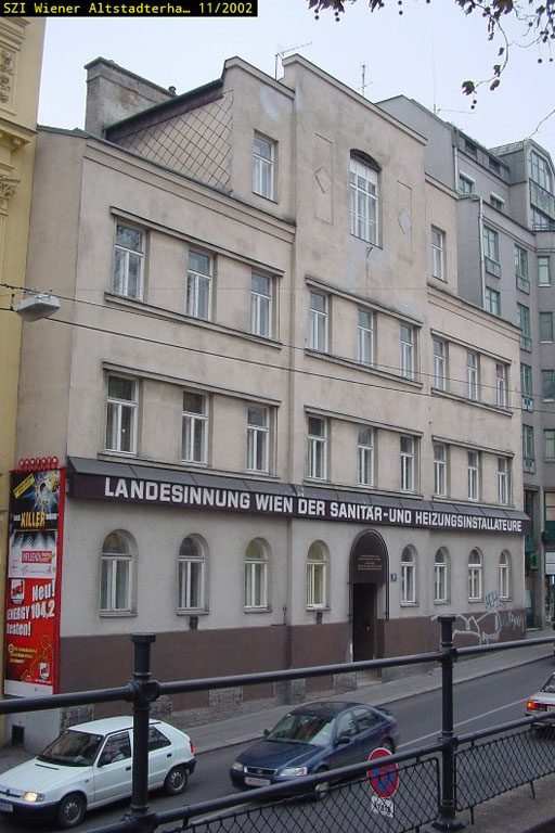 "Landesinnung Wien der Sanitär- und Heizungsinstallateure", Gumpendorfer Straße 57, Wien-Mariahilf, abgerissen