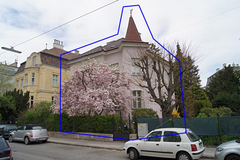 Villa in der Schlöglgasse 4, Wien, später abgerissen