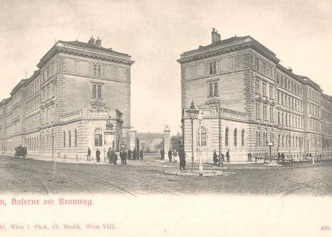 historische Aufnahme der Rennweg-Kaserne, 1030 Wien