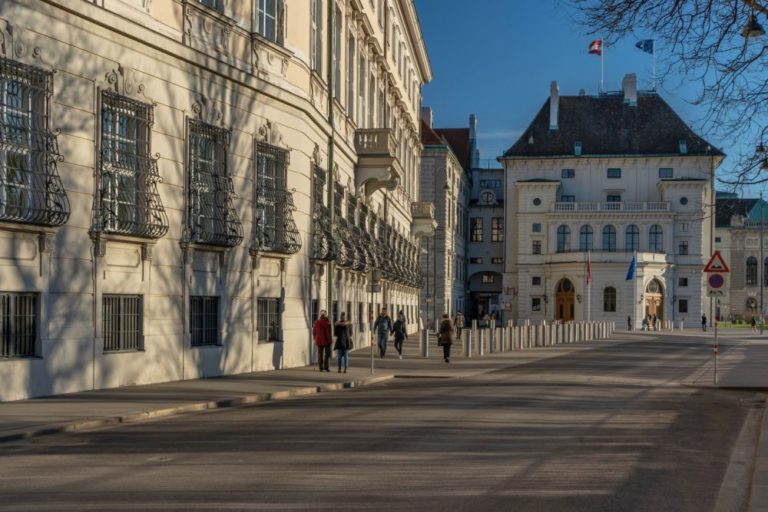 Löwelstraße, Ballhausplatz Nr. 2, Hofburg, Wien