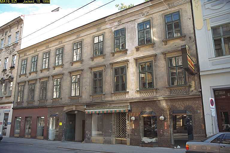 abgerissenes Gründerzeithaus Gentzgasse, Abriss um 2010
