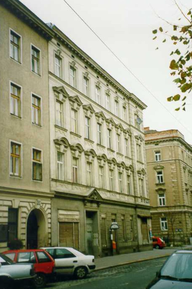 Altbau Goldschlagstraße 54 vor dem Abriss, Wien, Rudolfsheim-Fünfhaus