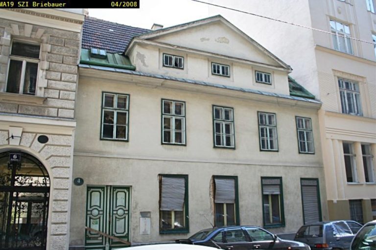 Gebäude in der Halbgasse 4, Abriss 2009, 1070 Wien