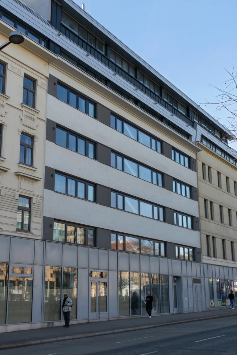 Neubau Neubaugürtel 15, nach Abriss des Altbaus, Rudolfsheim-Fünfhaus, Wien