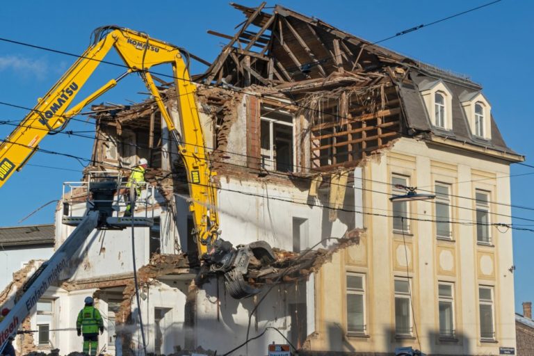 Gründerzeithaus Laxenburger Straße 4 wird abgerissen, 2020, Wien-Favoriten