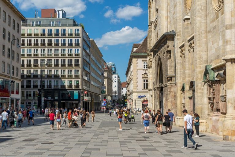 Stephansplatz, Wien, Rotenturmstraße, Stephansdom