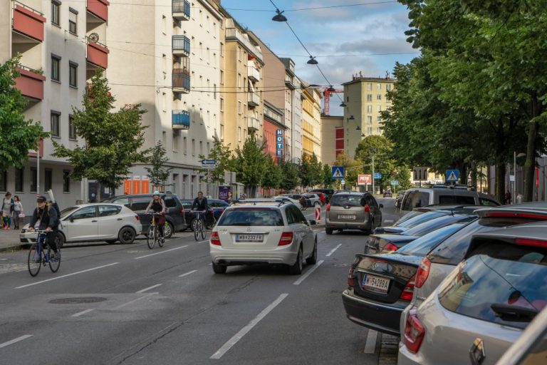 Landstraßer Hauptstraße bei der Schimmelgasse, Wien