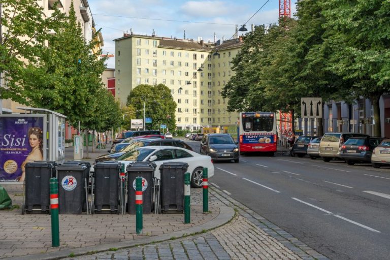 Landstraßer Hauptstraße nahe Schlachthausgasse, Wien