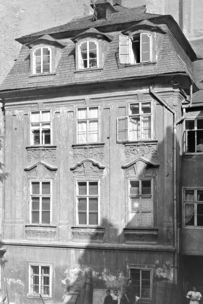 Neustiftgasse 40: Abriss vor 1909 (Foto: 1899, ÖNB/Stauda)
