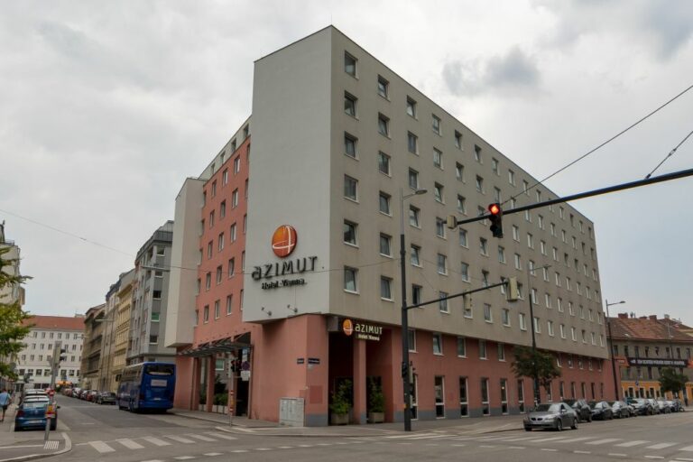 Hotel Azimut in der Sonnwendgasse 8, beim Wiener Hauptbahnhof