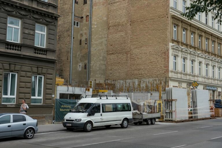 Baustelle am Mariahilfer Gürtel 33, 1150 Wien