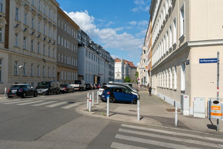 Goldschlagstraße Ecke Matznergasse, vor dem Umbau