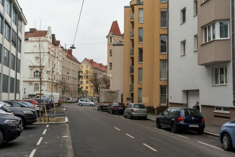 Goldschlagstraße in Wien-Penzing, umgestaltet 2020