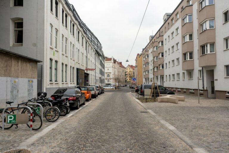 Goldschlagstraße in Penzing, nach der Umgestaltung