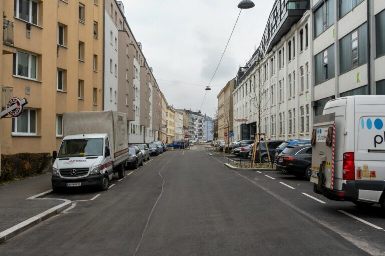 Goldschlagstraße in Penzing, nach der Umgestaltung