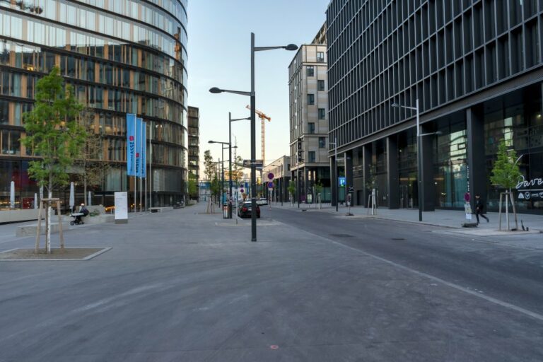 öffentlicher Raum im Quartier Belvedere, Erste Campus, Hauptbahnhof, Wiedner Gürtel