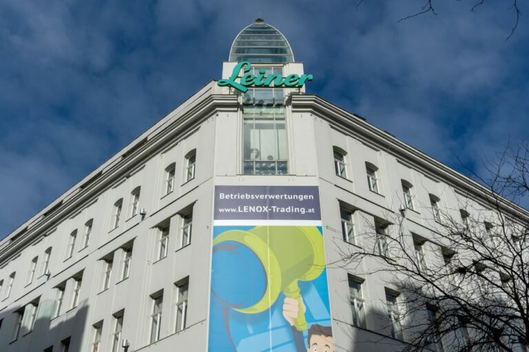 "Leiner"-Haus in der Mariahilfer Straße in Wien-Neubau