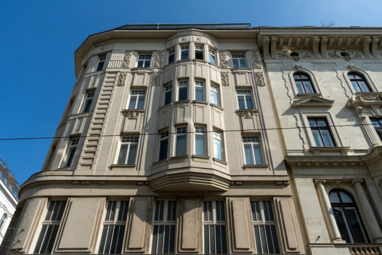 Jugendstilfassade, Schottenfeldgasse/Lindengasse