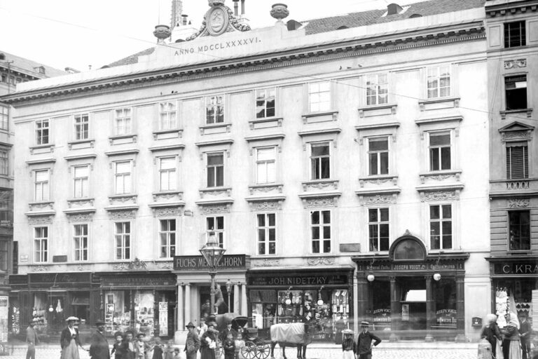 Gebäude am Hohen Markt in Wien