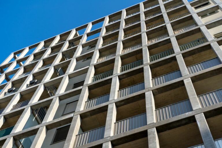 Fassade, Gitter, Gebäude, Sonnwendviertel, Wien