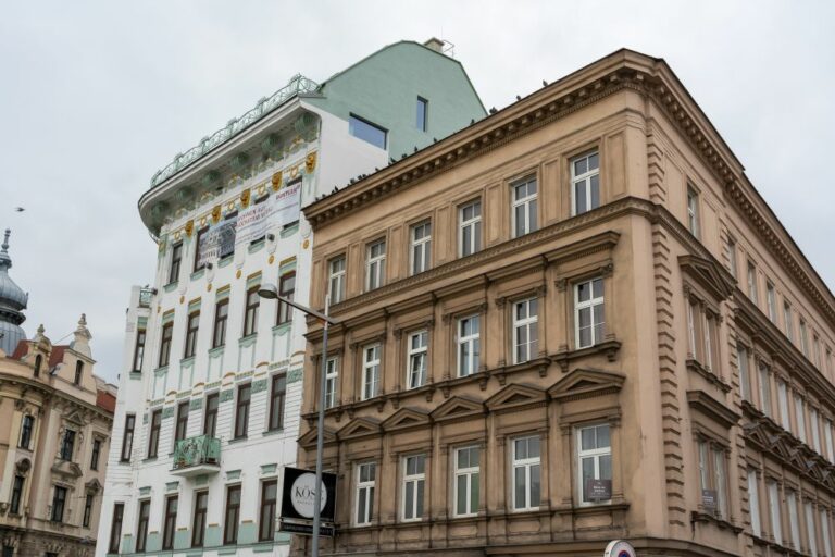 Altbauten am Gürtel, 1150 Wien, Jugendstil, Historismus