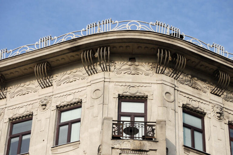 Gesims, Jugendstil, Mariahilfer Gürtel, Wien