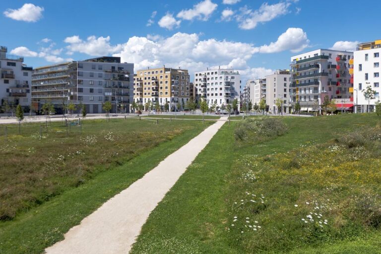 Hannah-Arendt-Park in der Seestadt Aspern (Foto: 2016, Peter Gugerell)