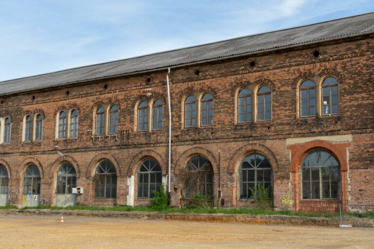 historische Halle, Backstein, 10. Bezirk, Wien, Neues Landgut