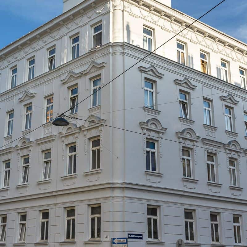Mehr über den Artikel erfahren Staudgasse 49: Fassade rekonstruiert