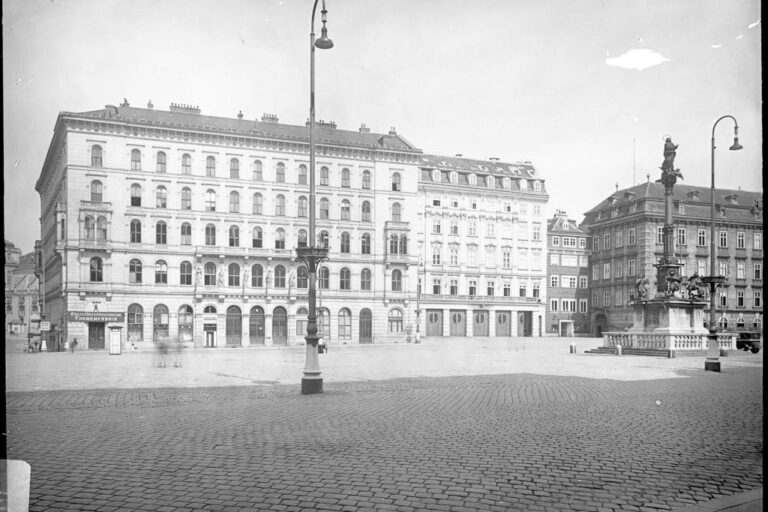 historische Aufnahme, Am Hof, Platz im 1. Bezirk, Wien