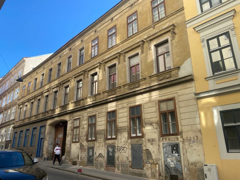Altbauten in der Kranzgasse im 15. Bezirk, Wien
