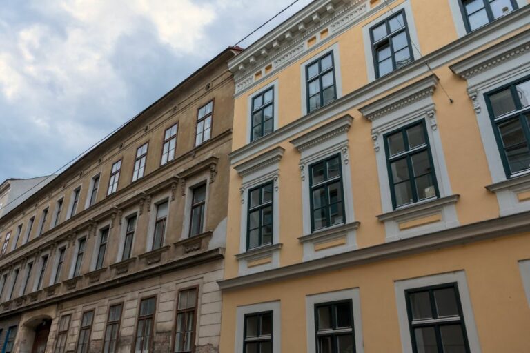 Gründerzeithäuser im 15. Bezirk, Fassadendekor, Rudolfsheim-Fünfhaus, Wien